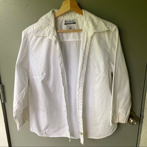 COLUMBIA WHITE BUTTON DOWN